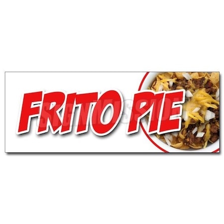 Signmission FRITO PIE DECAL sticker chili cheese corn chips texas style tamale fresh, D-36 Frito Pie D-36 Frito Pie